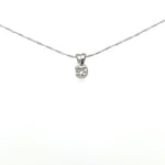 0.18CT Diamond Pendant on 14k White Gold at Regard Jewelry