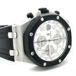 Load image into Gallery viewer, Audemars Piguet Rubberclad White Dial Watch at Regard
