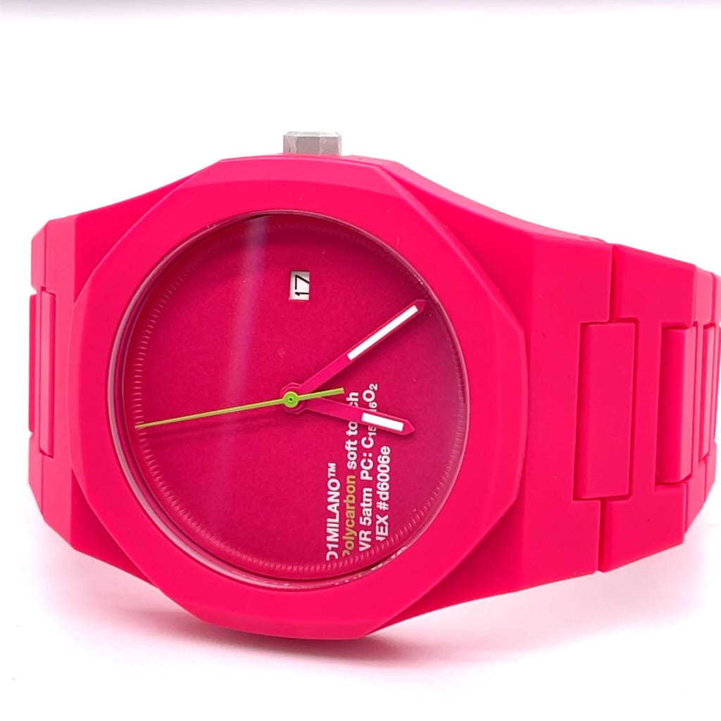 D1 Milano Polycarbon Pink Watch at Regard Jewelry in Austin
