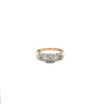 Diamond Ring set in 14k Gold at Regard Jewelry in Austin