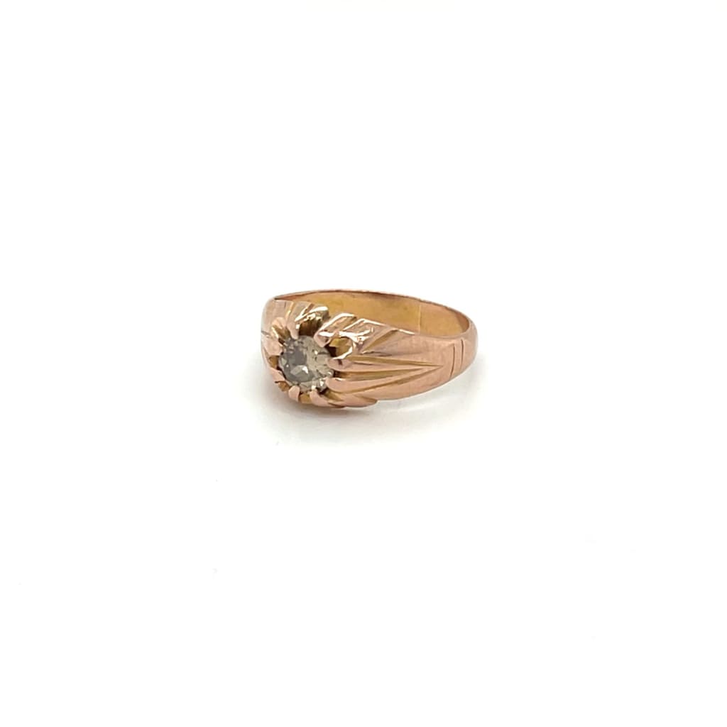 Estate Cognac Diamond Ring at Regard Jewelry in Austin Texas