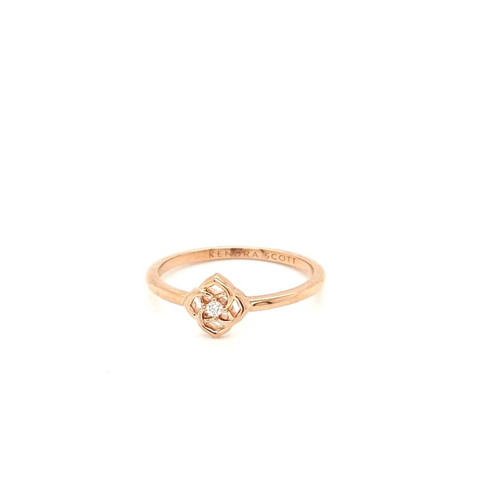Gold Ring With Diamond - Diamond ring
