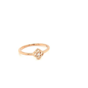 Gold Ring With Diamond - Diamond ring
