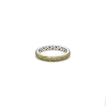 Green Diamond Eternity Ring at Regard Jewelry in Austin