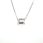 Kunzite Necklace 14k White Gold at Regard Jewelry in Austin