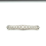 Load image into Gallery viewer, Platinum Diamond Brooch - Brooch
