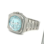 Load image into Gallery viewer, Pre-Owned Bell &amp; Ross BR-X5 Ice Blue Steal 41 mm Watch at
