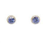 Purple Tanzanite Earrings at Regard Jewelry in Austin Texas