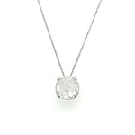 Quartz Necklace 14k White Gold at Regard Jewelry in Austin