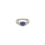 Sapphire and Diamond Ring at Regard Jewelry in Austin Texas