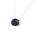 Load image into Gallery viewer, Sapphire Necklace 14k White Gold Chain at Regard Jewelry in
