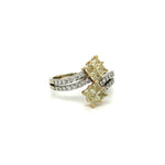 Load image into Gallery viewer, Yellow Diamond with Diamond Accents Ring at Regard Jewelry
