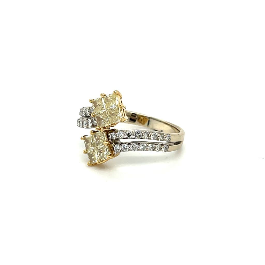 Yellow Diamond with Diamond Accents Ring at Regard Jewelry