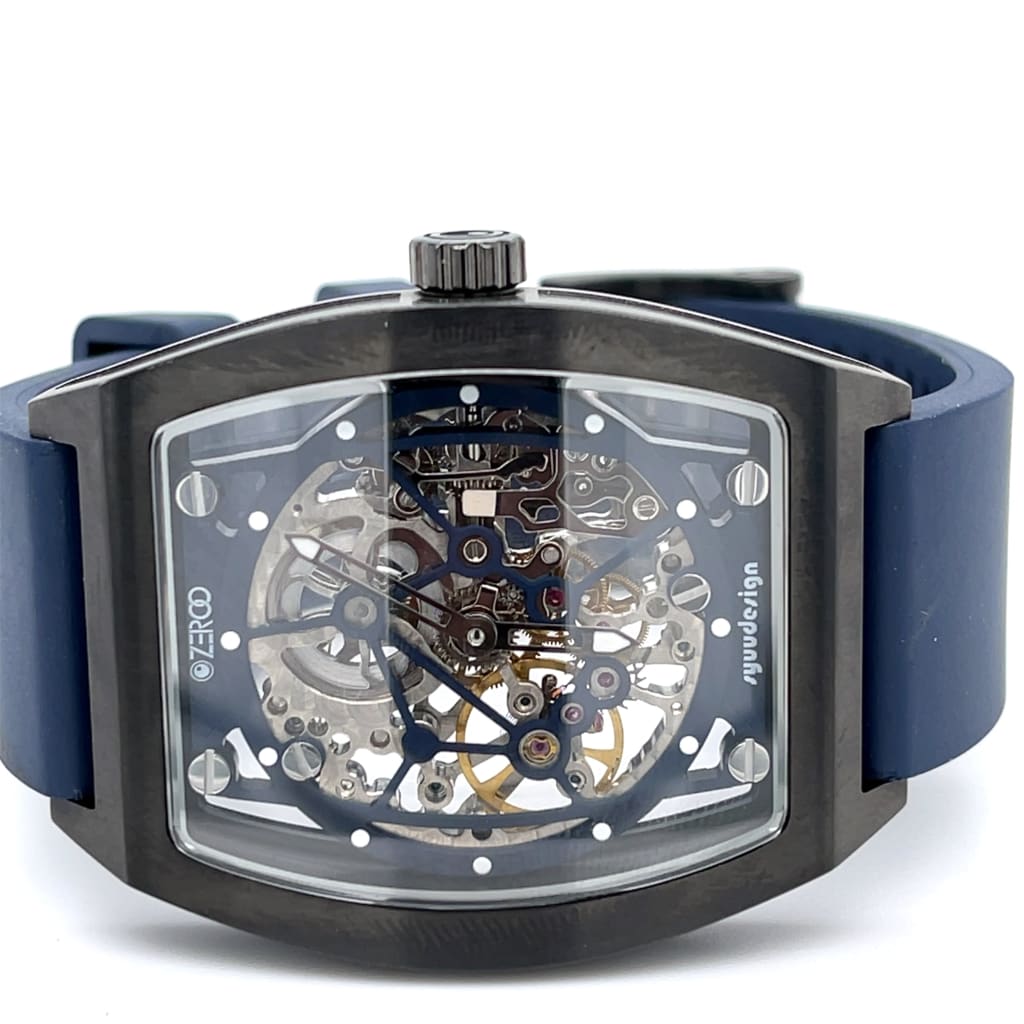 Zeroo Auriga Skeleton Mechanical Watch at Regard Jewelry in