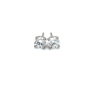 1.11 cttw Round Lab-Grown Diamond Studs at Regard Jewelry in Austin, Texas - Regard Jewelry