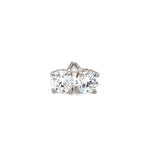 1.55CTTW DIAMOND EARRINGS SET IN 14K WHITE GOLD AT REGARD JEWELRY IN AUSTIN, TX. - Regard Jewelry