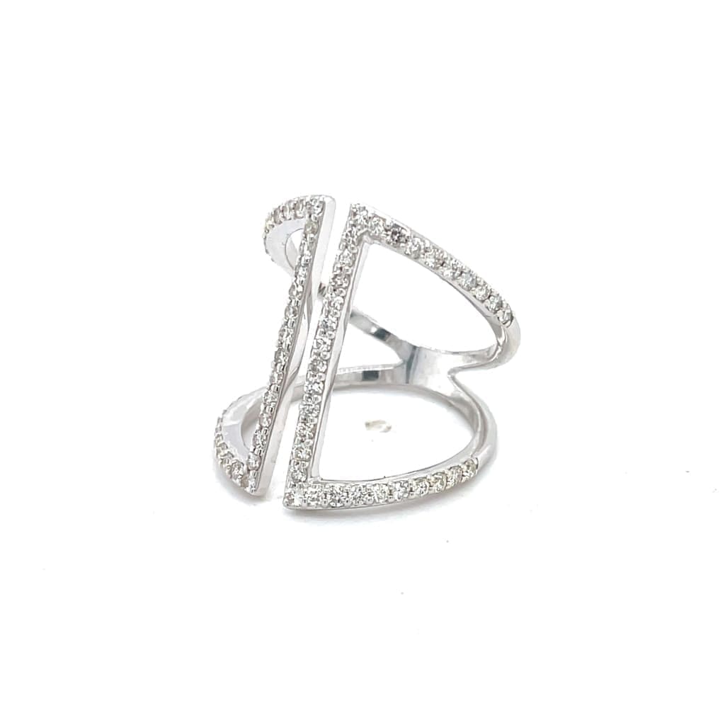 14 Karat White Gold and Diamond Fashion Ring at Regard Jewelry in Austin, Texas - Regard Jewelry