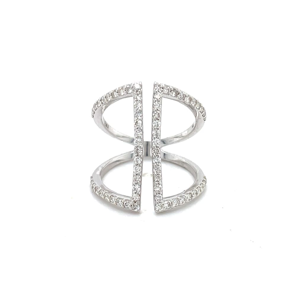 14 Karat White Gold and Diamond Fashion Ring at Regard Jewelry in Austin, Texas - Regard Jewelry