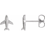 14K Airplane Earrings at Regard Jewelry in Austin, Texas - Regard Jewelry