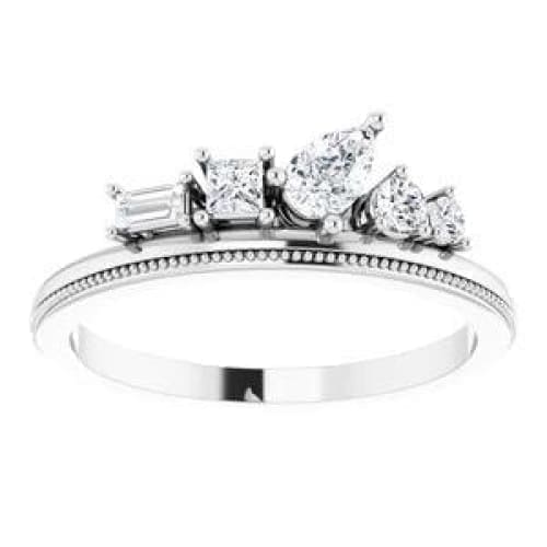 14K Gold Diamond Stackable Ring at Regard Jewelry in Austin, Texas - Regard Jewelry