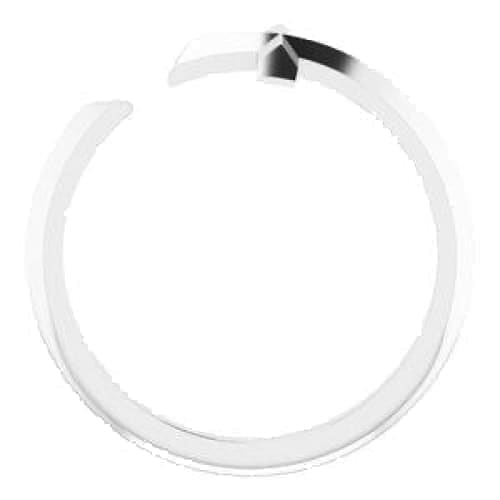 14K Rose Negative Space Cross Ring at Regard Jewelry in Austin, Texas - Regard Jewelry