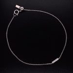 14K WG Baguette Diamond Bar Bracelet 7" at Regard Jewelry in Austin, Texas - Regard Jewelry