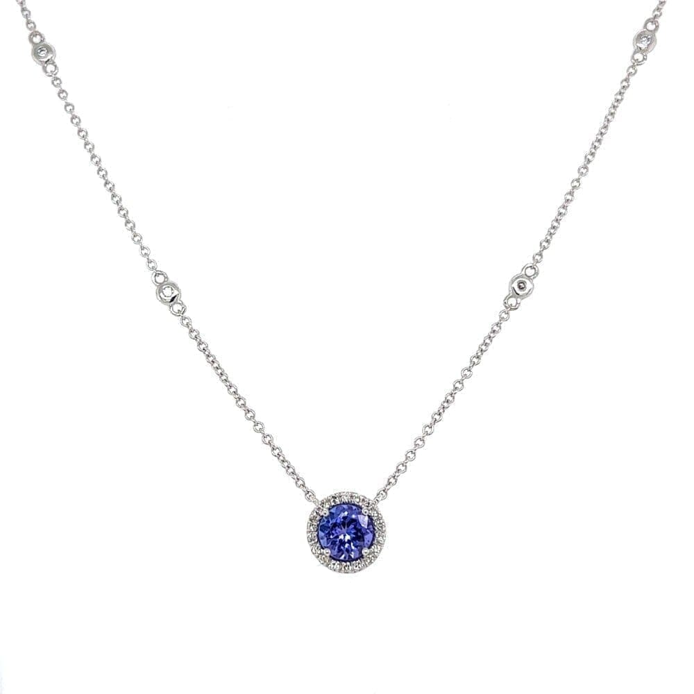 Regard Jewelry 14K WG Round Tanzanite