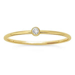 14K Yellow Gold Lab-Created Diamond-Set Ring at Regard Jewelry in Austin, Texas - Regard Jewelry