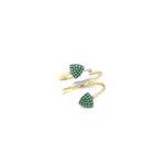 .15CT TSAVORITE PAVE RING AT REGARD JEWELRY IN AUSTIN, TX. - Regard Jewelry