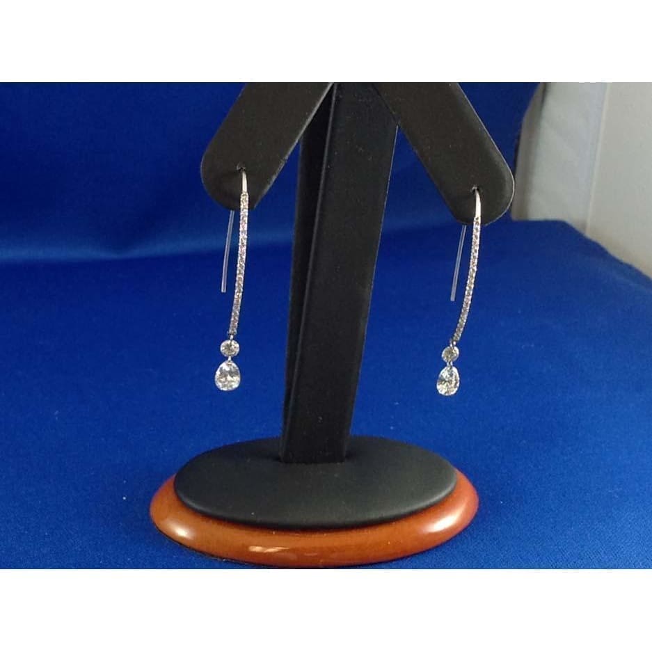 1cttw Dancing Diamond Earrings at Regard Jewelry in Austin, TX - Regard Jewelry