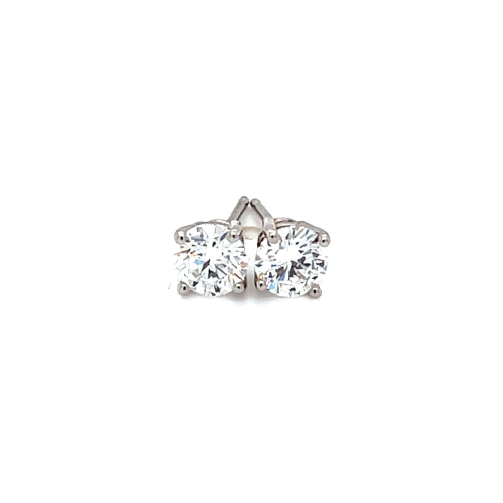 2.00 cttw Round Lab-Grown Diamond Studs at Regard Jewelry in Austin, Texas - Regard Jewelry