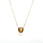 2.37 ct Citrine Set in 14k Yellow Gold Pendant at Regard Jewelry in Austin, Texas - Regard Jewelry