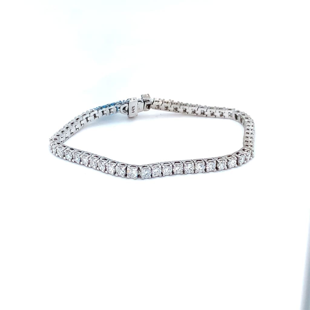 5.01 CTTW DIAMONDS BRACELET SET IN 14K WHITE GOLD AT REGARD JEWELRY IN AUSTIN, TX. - Regard Jewelry