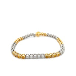 5.46 CTTW WHITE AND YELLOW DIAMOND TWO TONE BRACELET AT REGARD JEWELRY IN AUSTIN, TEXAS - Regard Jewelry
