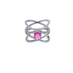 .67CT RUBY RING SET IN 18K WHITE GOLD AT Regard Jewelry IN AUSTIN, TX. - Regard Jewelry
