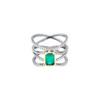 .85CT EMERALD WRAP RING at Regard Jewelry in AUSTIN, TX. - Regard Jewelry