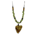 BALTIC AMBER WITH PERIDOT NECKLACE AT REGARD JEWELRY IN AUSTIN, TEXAS - Regard Jewelry