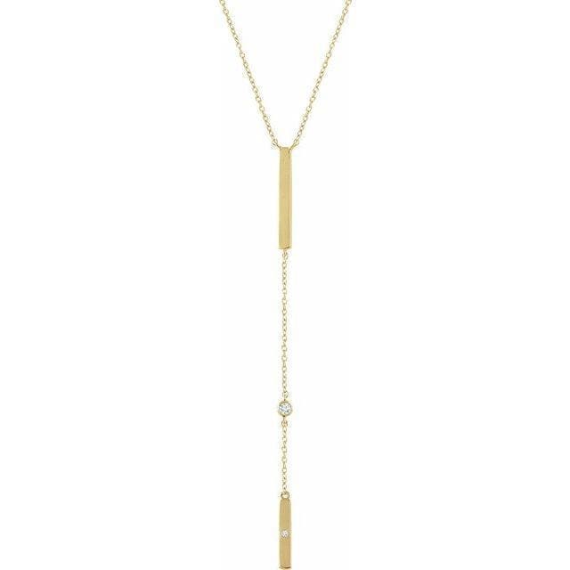 Bar "Y" Necklace at Regard Jewelry in Austin, Texas - Regard Jewelry
