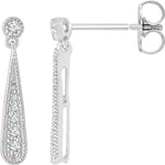 Diamond Teardrop Earrings at Regard Jewelry in Austin, TEXAS - Regard Jewelry