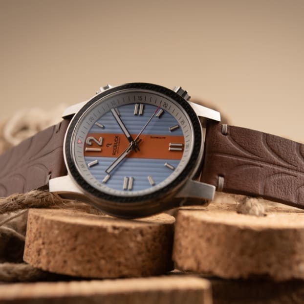 Diviso Tread Orange/Blue Watch at Regard Jewelry in Austin, Texas - Regard Jewelry