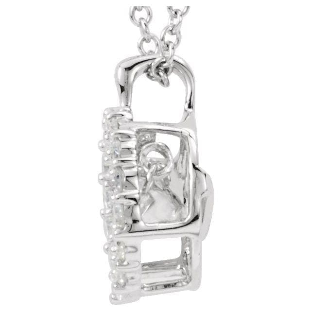 Mystara Diamonds® Halo-Style Necklace at Regard Jewelry in Austin, Texas - Regard Jewelry