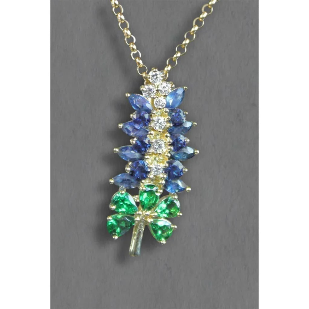 Original Texas Bluebonnet Jewelry Set at Regard Jewelry in Austin, TEXAS - Regard Jewelry