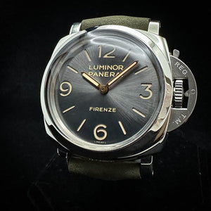Panerai Special Editions Luminor 1950 3 Days Firenze - PAM00605 - Gray Dial 47mm Special Edition at Regard Jewelry in Austin, Texas - Regard Jewelry