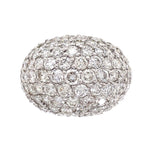 Platinum 5.51tcw Pave Diamond Dome Ring 21.2g, s6.75 at Regard Jewelry in Austin, Texas - Regard Jewelry