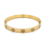 Pre-owned Cartier Love Bracelet 18k Yellow Gold at Regard Jewelry in Austin, TX - Regard Jewelry