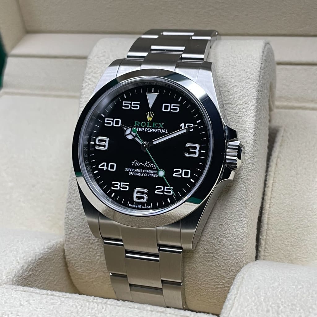 Rolex Air-King 126900- MINT Full Set (2022) at Regard Jewelry in Austin, Texas - Regard Jewelry