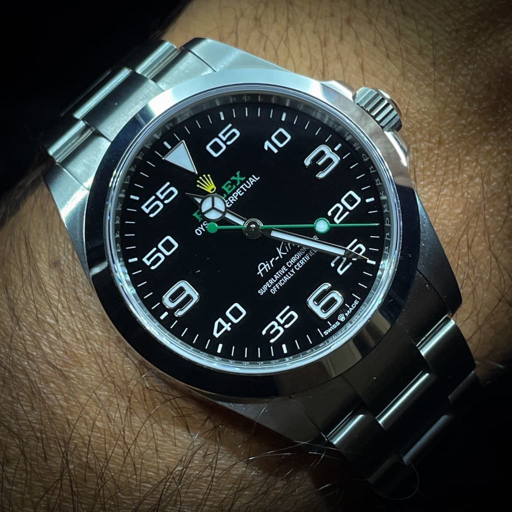 Rolex Air-King 126900- MINT Full Set (2022) at Regard Jewelry in Austin, Texas - Regard Jewelry