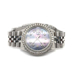 ROLEX DATEJUST 36 MM WITH AFTERMARKET DIAMOND BEZEL AT REGARD JEWELRY IN AUSTIN, TEXAS - Regard Jewelry
