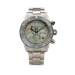 Seaholm Flat Chronograph Watch with White Dial at Regard Jewelry in Austin, Texas - Regard Jewelry