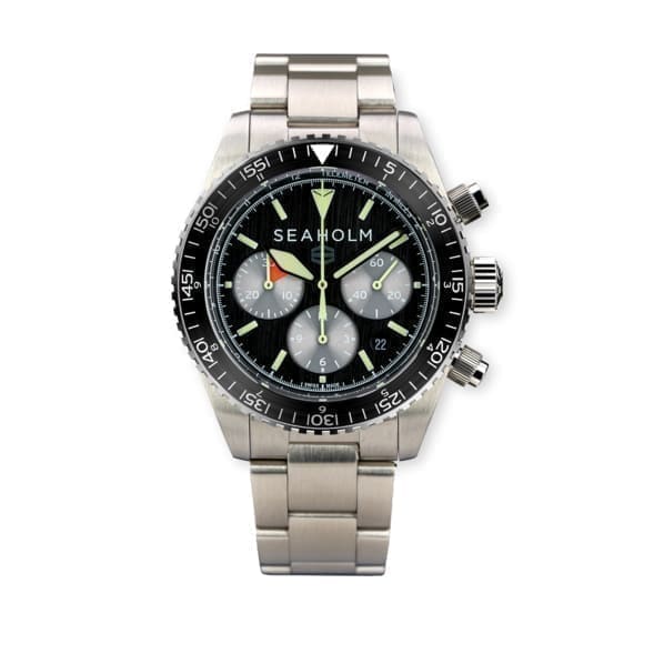 Seaholm Flats Chronograph Watch Black Dial at Regard Jewelry in Austin, Texas - Regard Jewelry